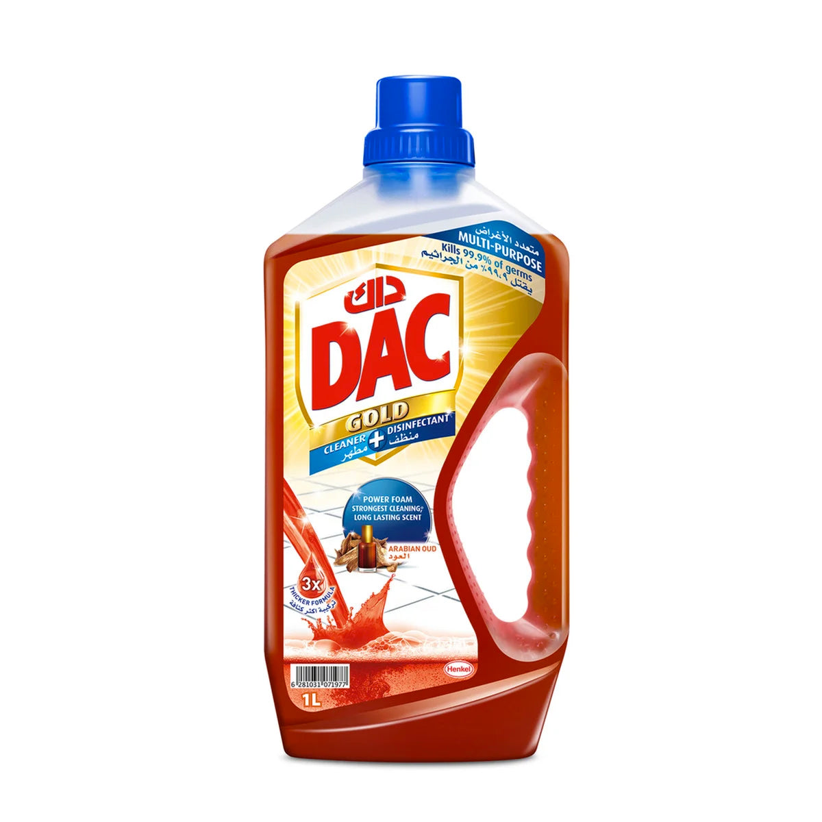 DAC Multi Purpose Disinfectant Gold 1Litre Oud