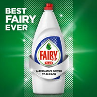 Fairy Plus Dishwashing Liquid Soap with Alternative Power to Bleach 600ml Antibac