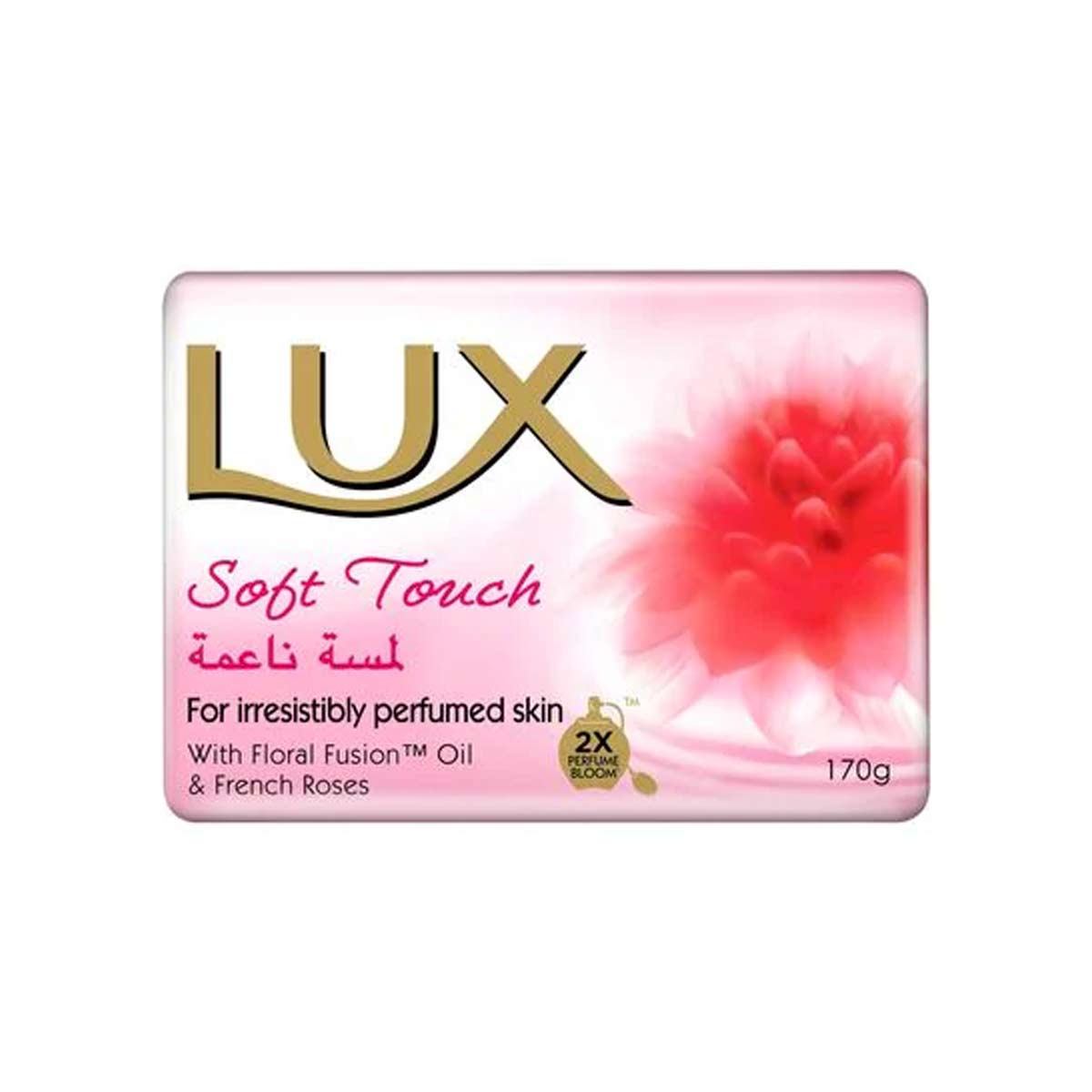 Lux Soft Touch Perfumed Rose Bar Soap 170g