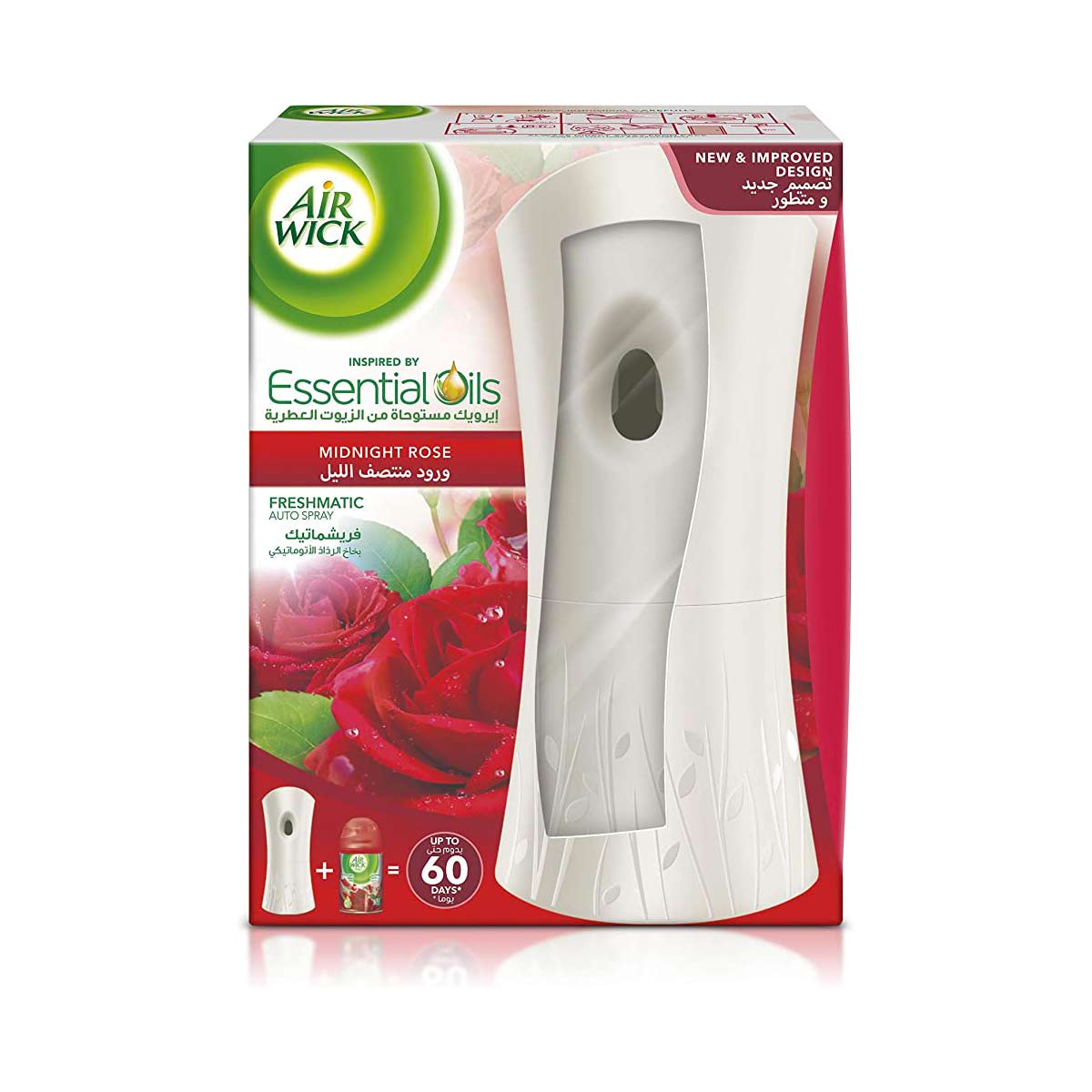 Airwick Freshmatic Kit Midnight Rose 250ml
