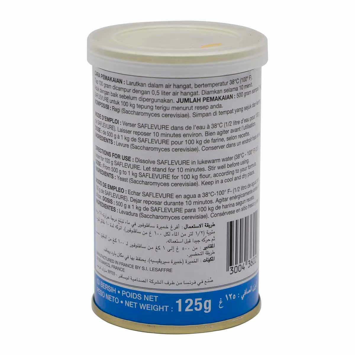 Saf Active Dry Yeast 125gm