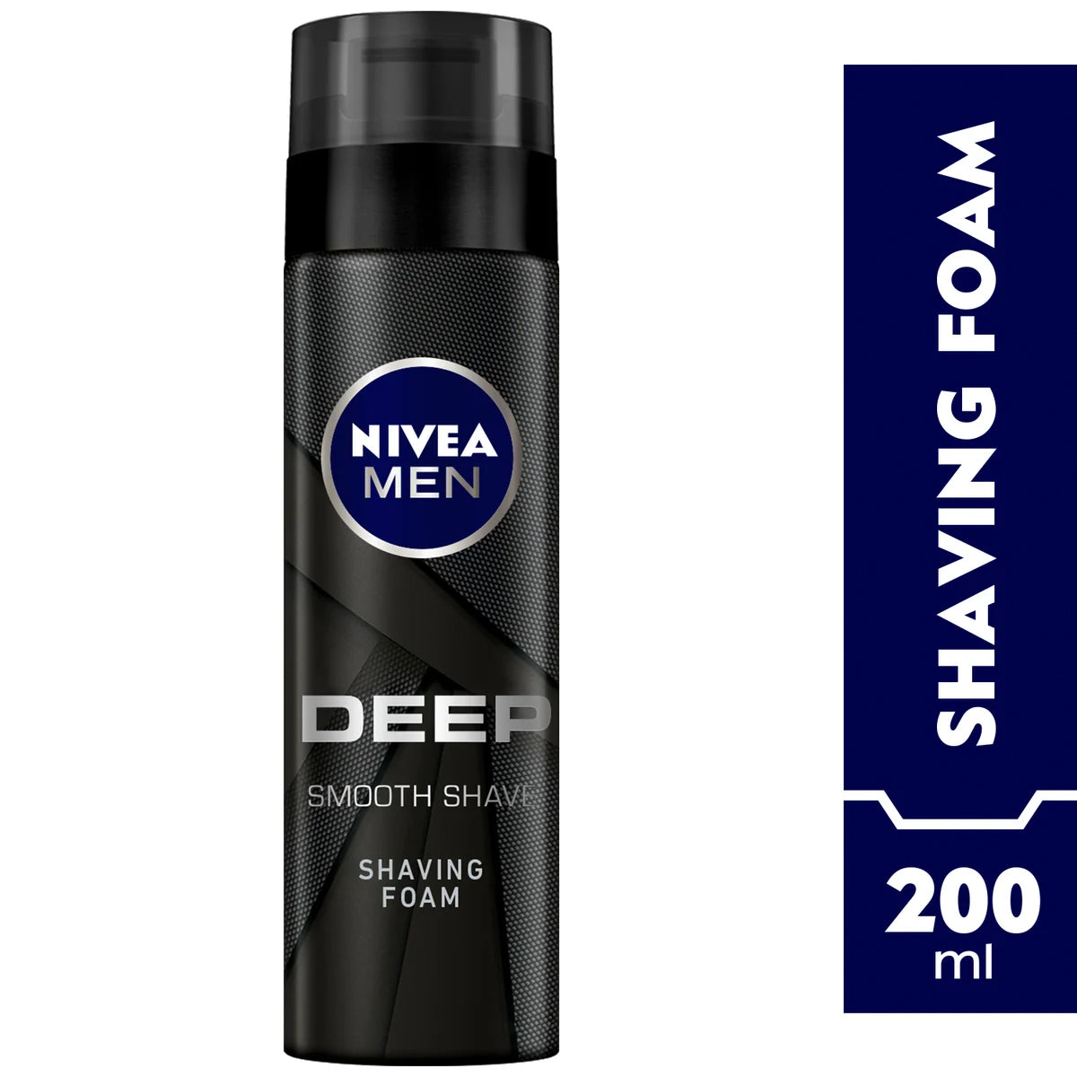 Nivea Men Shaving Foam Black Carbon Deep Smooth Shave 193gm