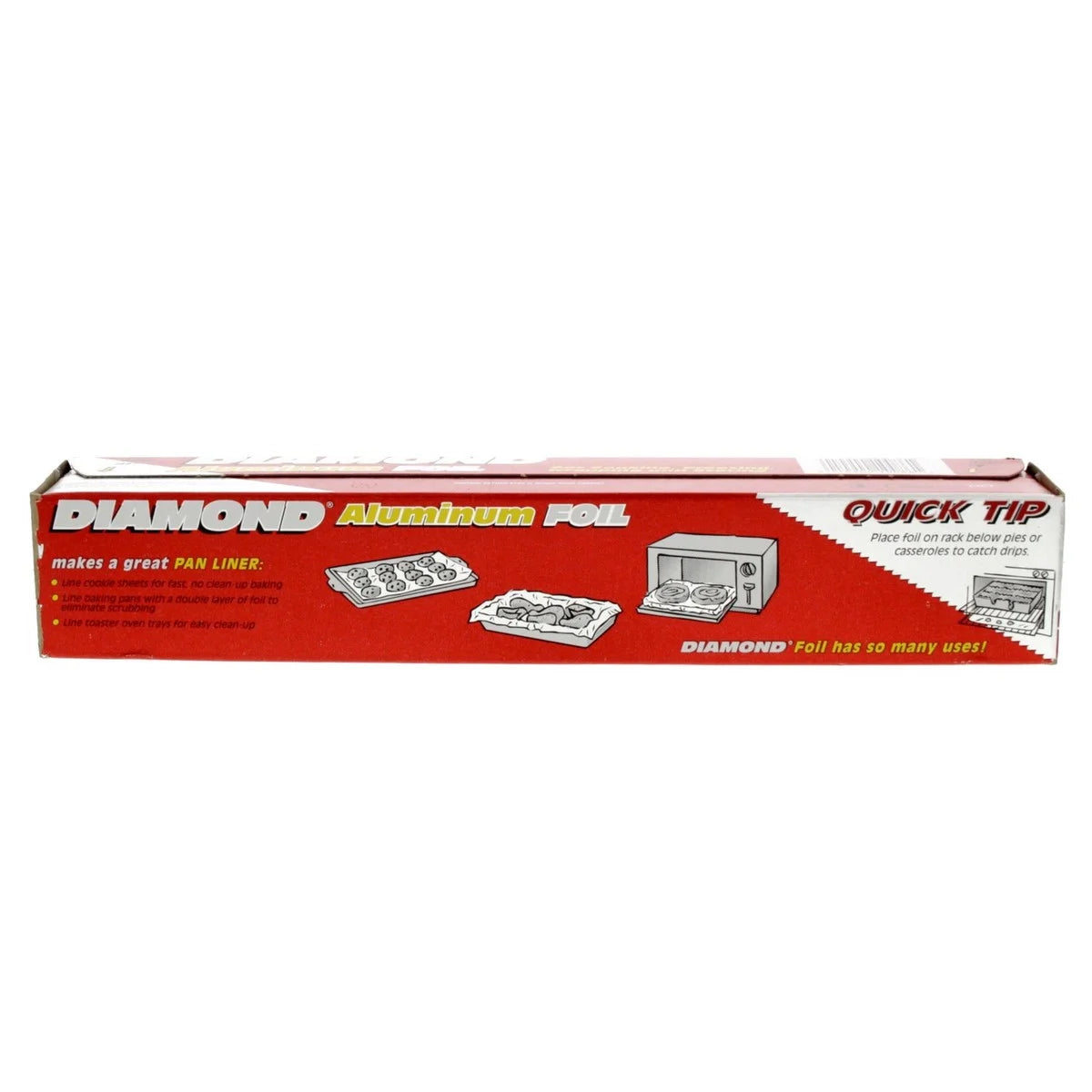 Diamond Aluminum Foil Size 60.9m x 30.4cm 200sq.ft 1pc