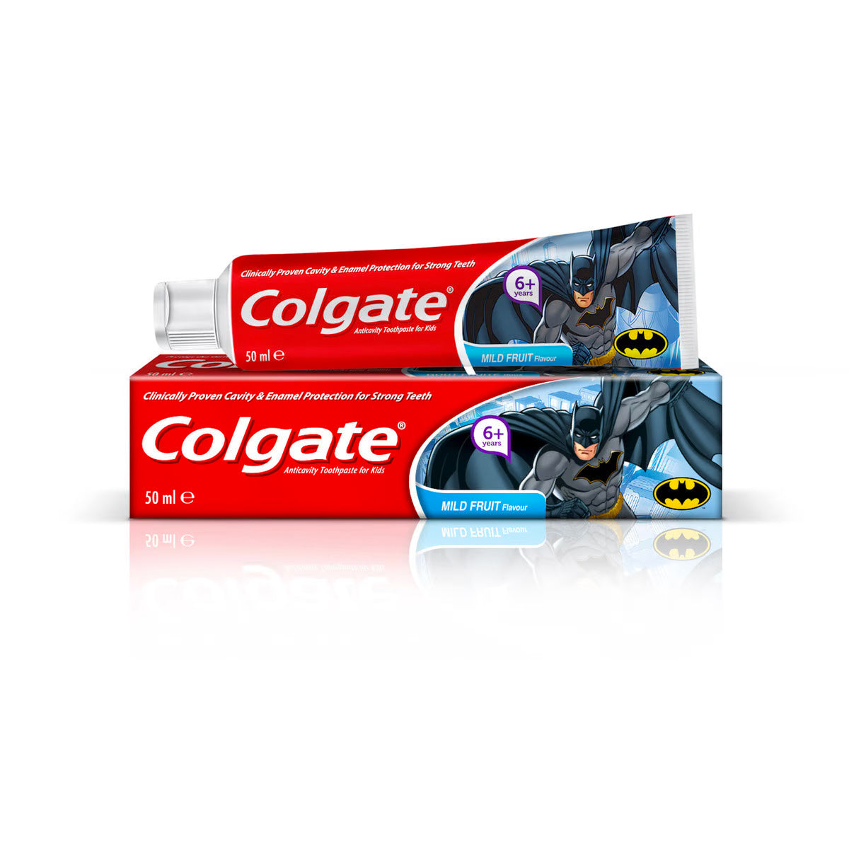 Colgate Batman Toothpaste for Kids 6+ years Mild Fruit Flavour 50ml