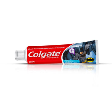 Colgate Batman Toothpaste for Kids 6+ years Mild Fruit Flavour 50ml