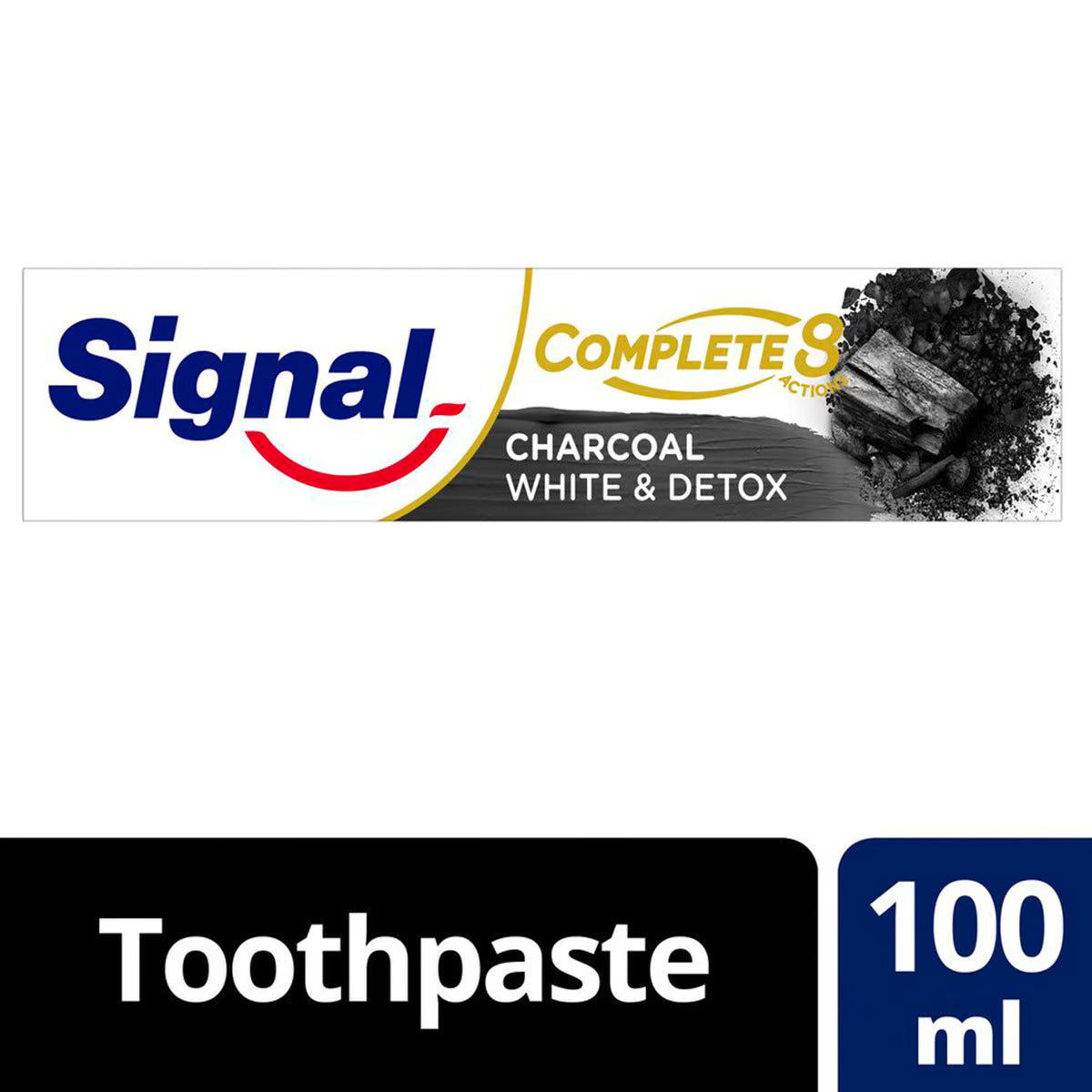 Signal Toothpaste Nature Elements Charcoal White & Detox 100ml