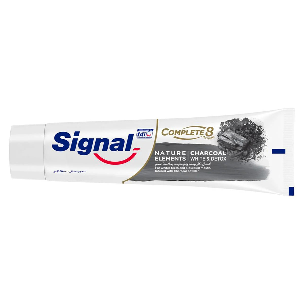 Signal Toothpaste Nature Elements Charcoal White & Detox 100ml