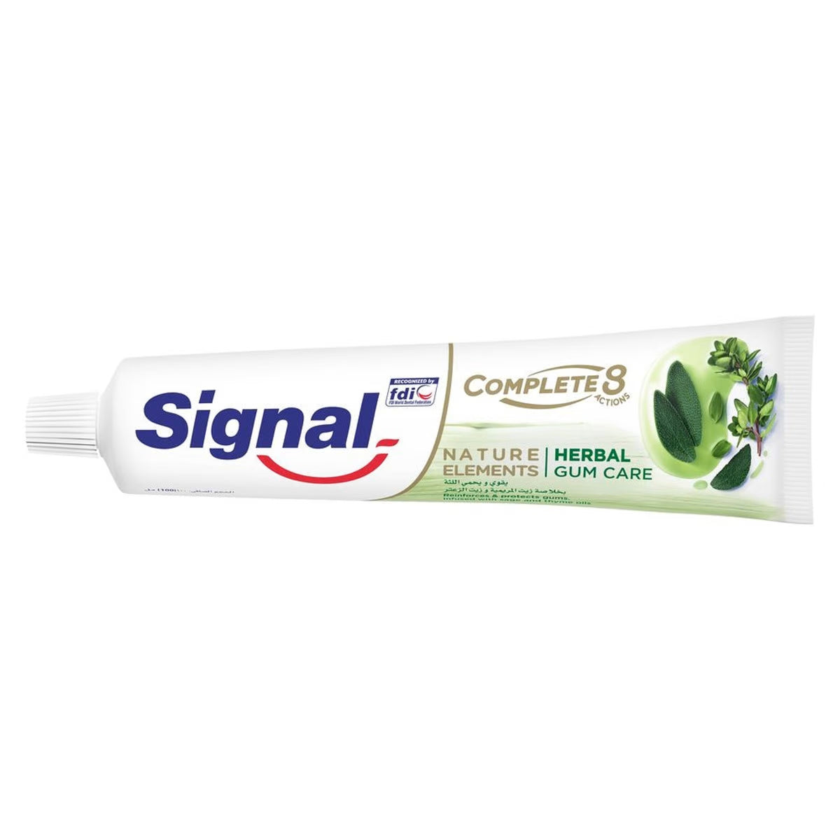 Signal Toothpaste Nature Elements Baking Herbal Gum Care 100ml