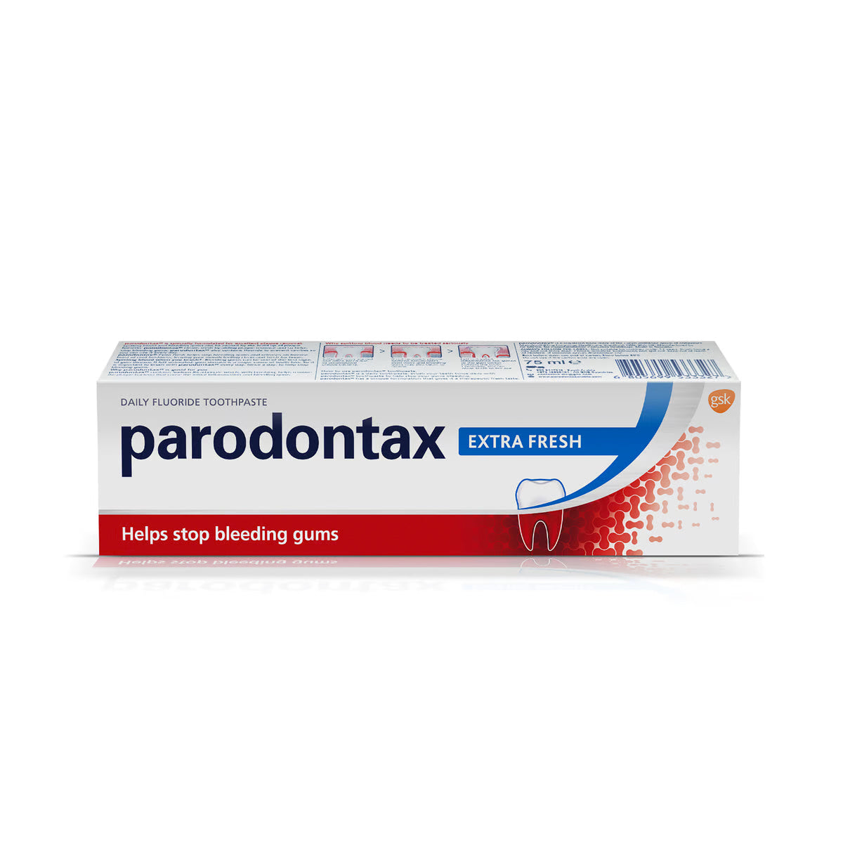 Parodontax Toothpaste for Healthy Gums Protection 75ml Extra Fresh
