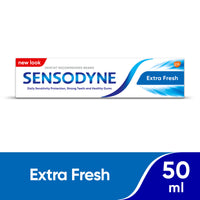 Sensodyne Toothpaste for Sensitive Teeth Extra Fresh Flavour 50ml