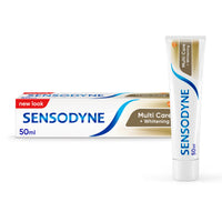 Sensodyne Toothpaste for Sensitive Teeth with Multi Care + Whitening 50ml