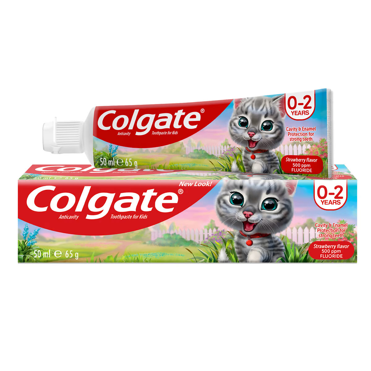 Colgate Toothpaste for Kids 0-2 years Strawberry Flavour 50ml
