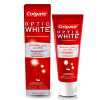 Colgate Fluoride Toothpaste Optic White for Lasting Whitening with Fresh Mint 75ml