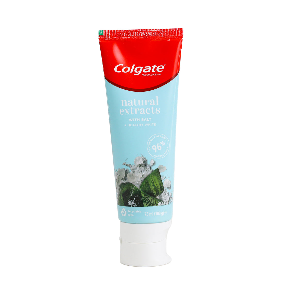 Colgate Fluoride Toothpaste Natural Extracts with Salt + Healthy White 75ml (100gm)