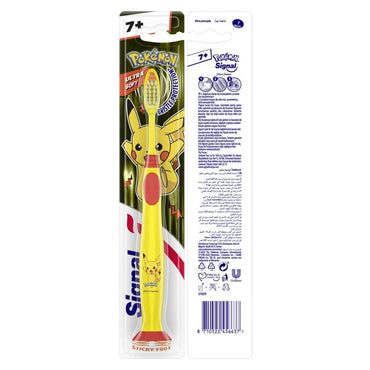 Signal Ultra Soft Kids Toothbrush with anti-bacterial bristles for 7+ Years Pokemon