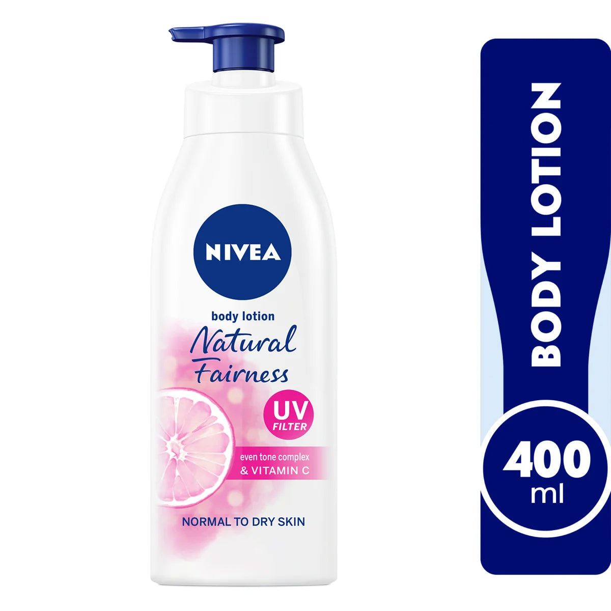 Nivea Body Lotion Natural Glow Normal to Dry Skin with UV Filter 400ml