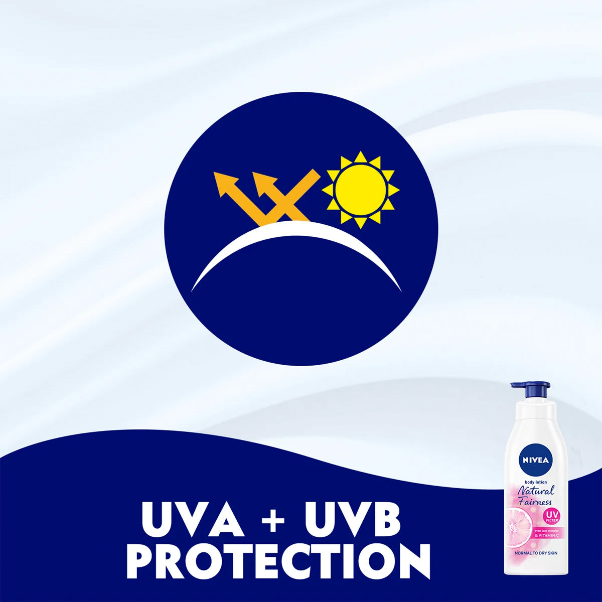 Nivea Body Lotion Natural Glow Normal to Dry Skin with UV Filter 400ml
