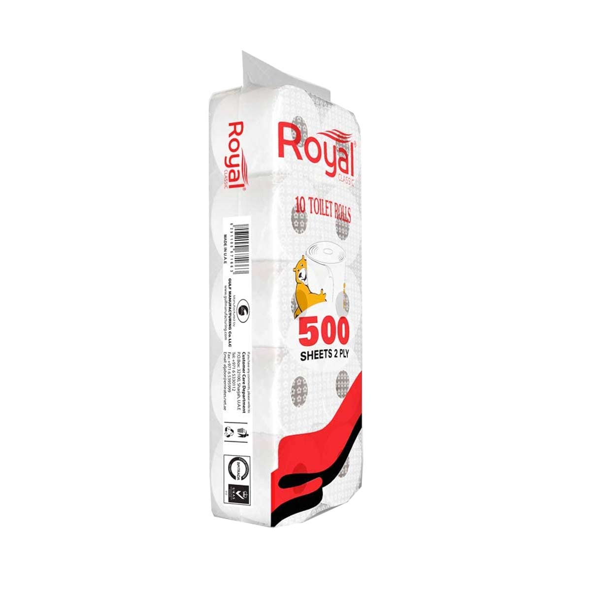 Royal Toilet Tissue 12 Rolls 500Sheets x 2Ply