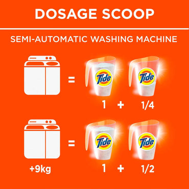 Tide Automatic Powder Laundry Detergent Original Scent 2 x 2.5kg