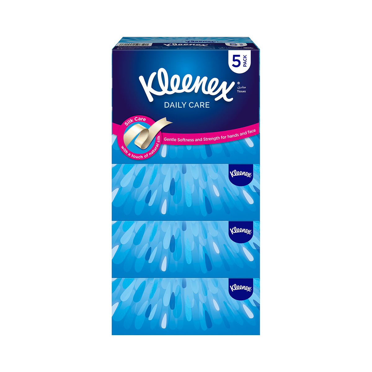 Kleenex Daily Care Facial Tissues 2ply x 200 x 5