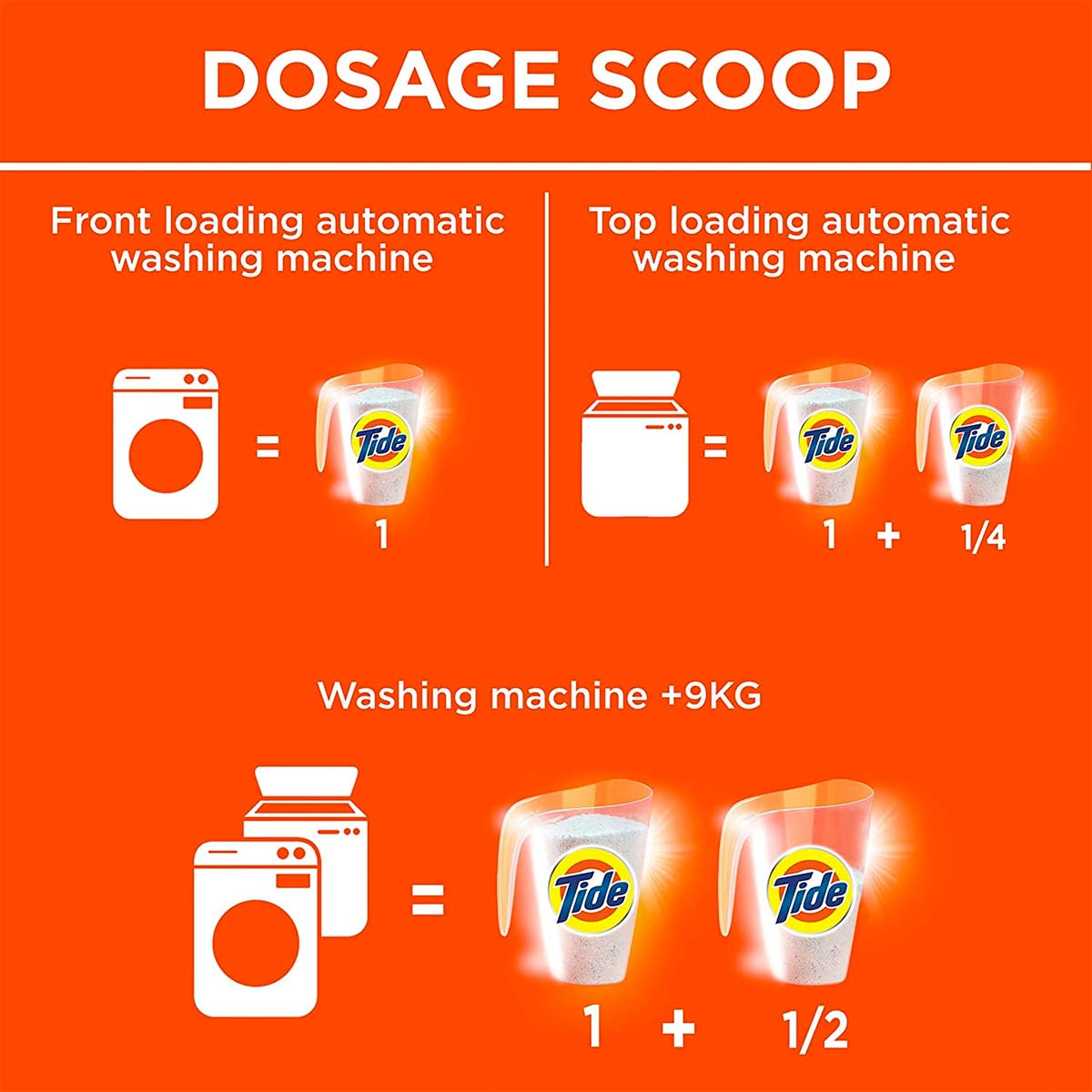 Tide Washing Powder Original Automatic 5kg
