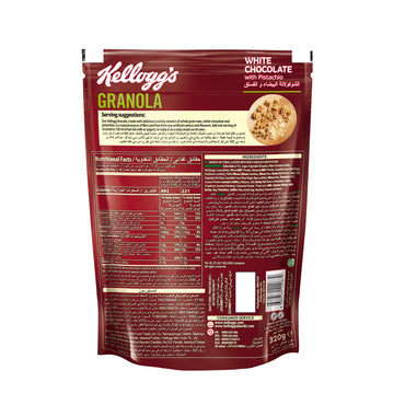 Kellogg's Granola White Chocolate with Pistachio 320Gms
