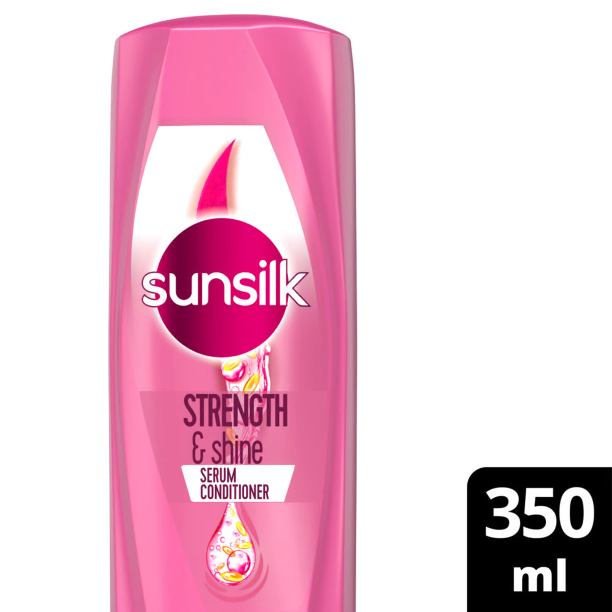 Sunsilk Shine And Strength Conditioner Pink 350ml