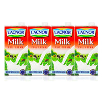 Lacnor Full Cream Milk Value Pack 4 x 1Litre