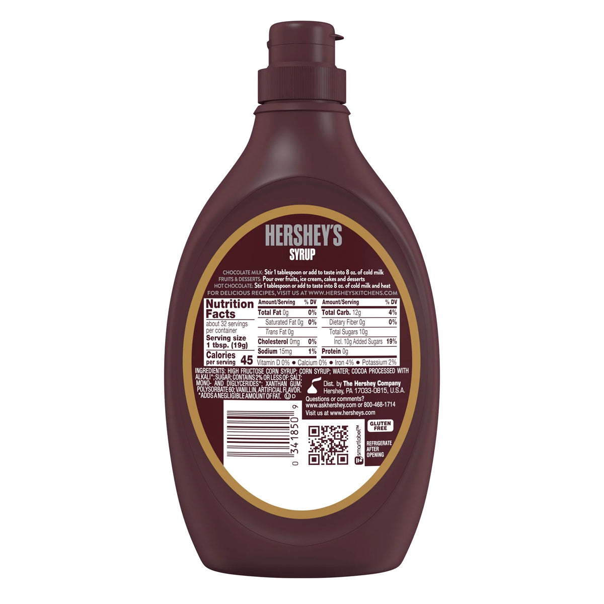 Hershey's Syrup 623gm Chocolate Flavor