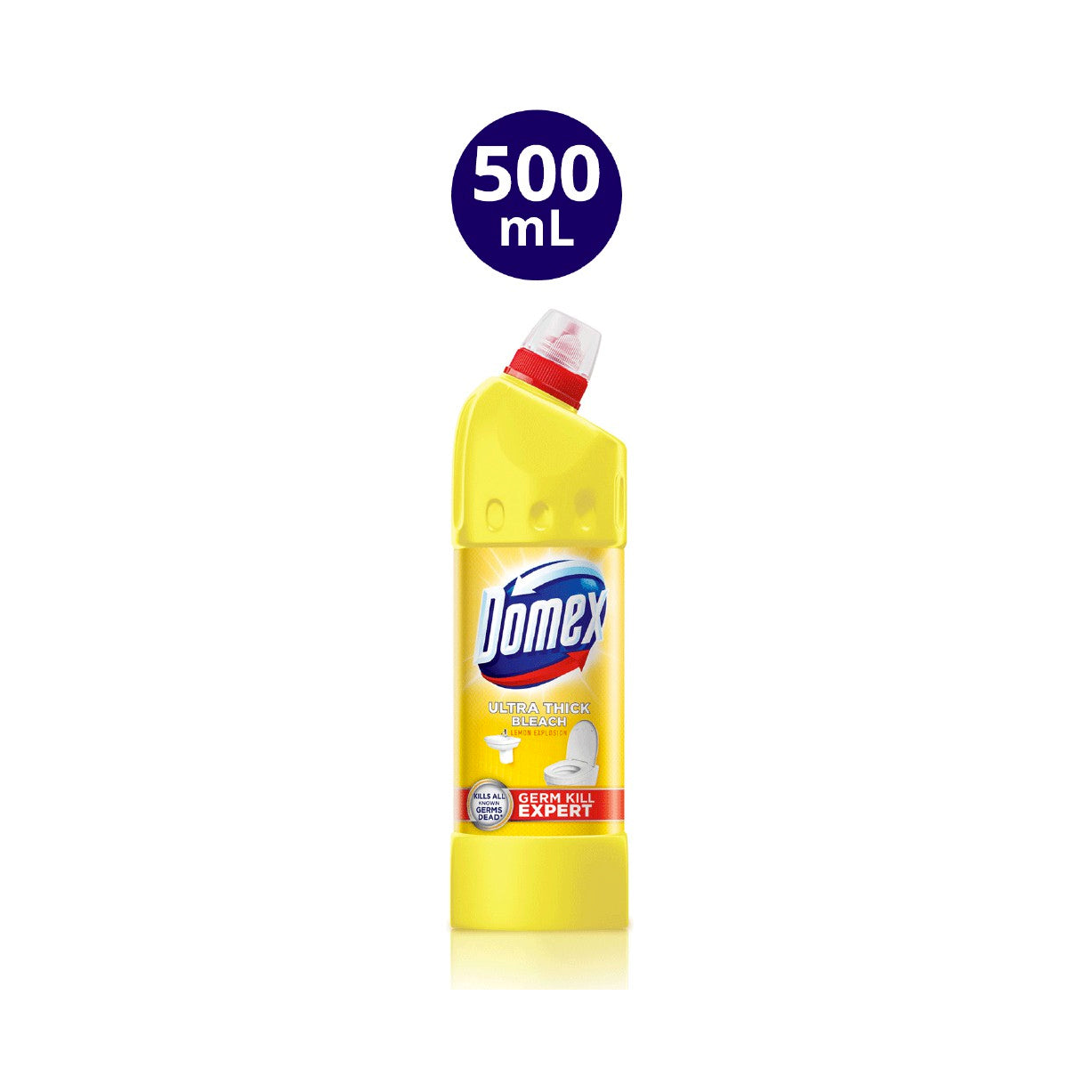 Domex Ultra Thick Toilet Cleaning Liquid 500ml Yellow