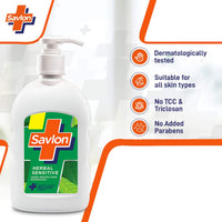 Savlon Herbal Sensitive Germ Protection Handwash 200ml