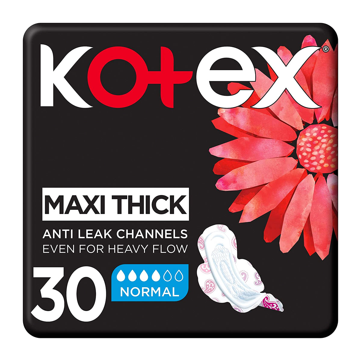 Kotex Natural Maxi Thick 30 Pads