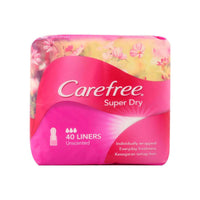 Carefree Super Dry Unscented 40 Liners
