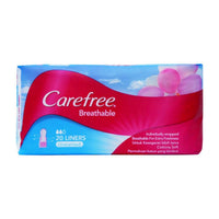 Carefree Breathable Unscented 20 Liners