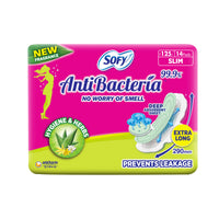 Sofy Antibacteria Extra Long Pads 15 Count (Pack of 1)