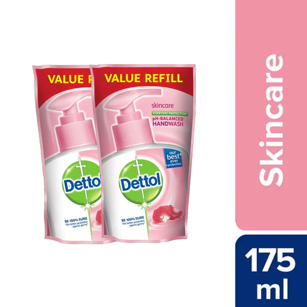 Dettol Liquid Handwash Skincare 175 ml (Pack of 2)