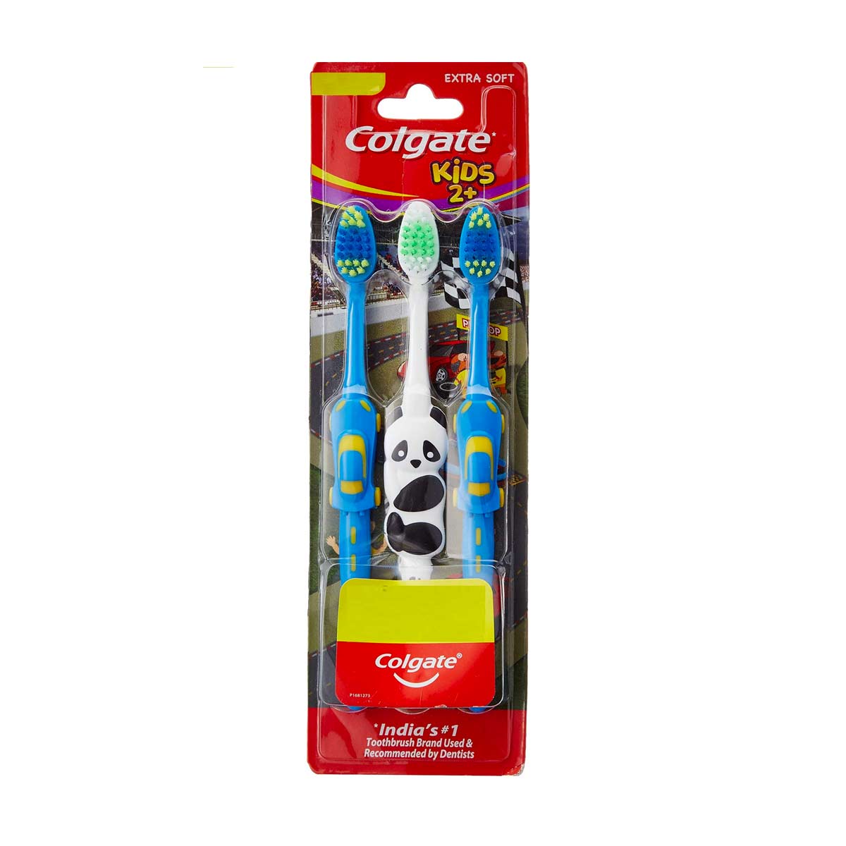 Colgate Toothbrush Extra Soft Kids 2+ Pack of 3