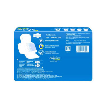 Stayfree Secure Cottony Soft Cover with Regular Wings 20 pcs