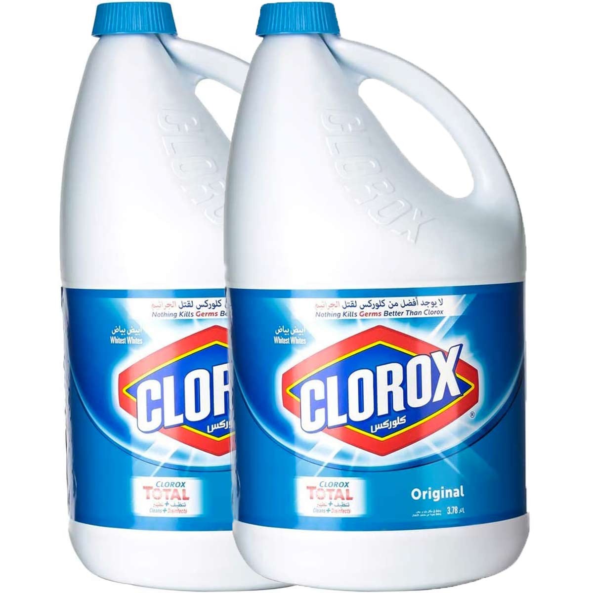 Clorox Liquid Bleach Original 2 x 3.78 Litre @ 5% off