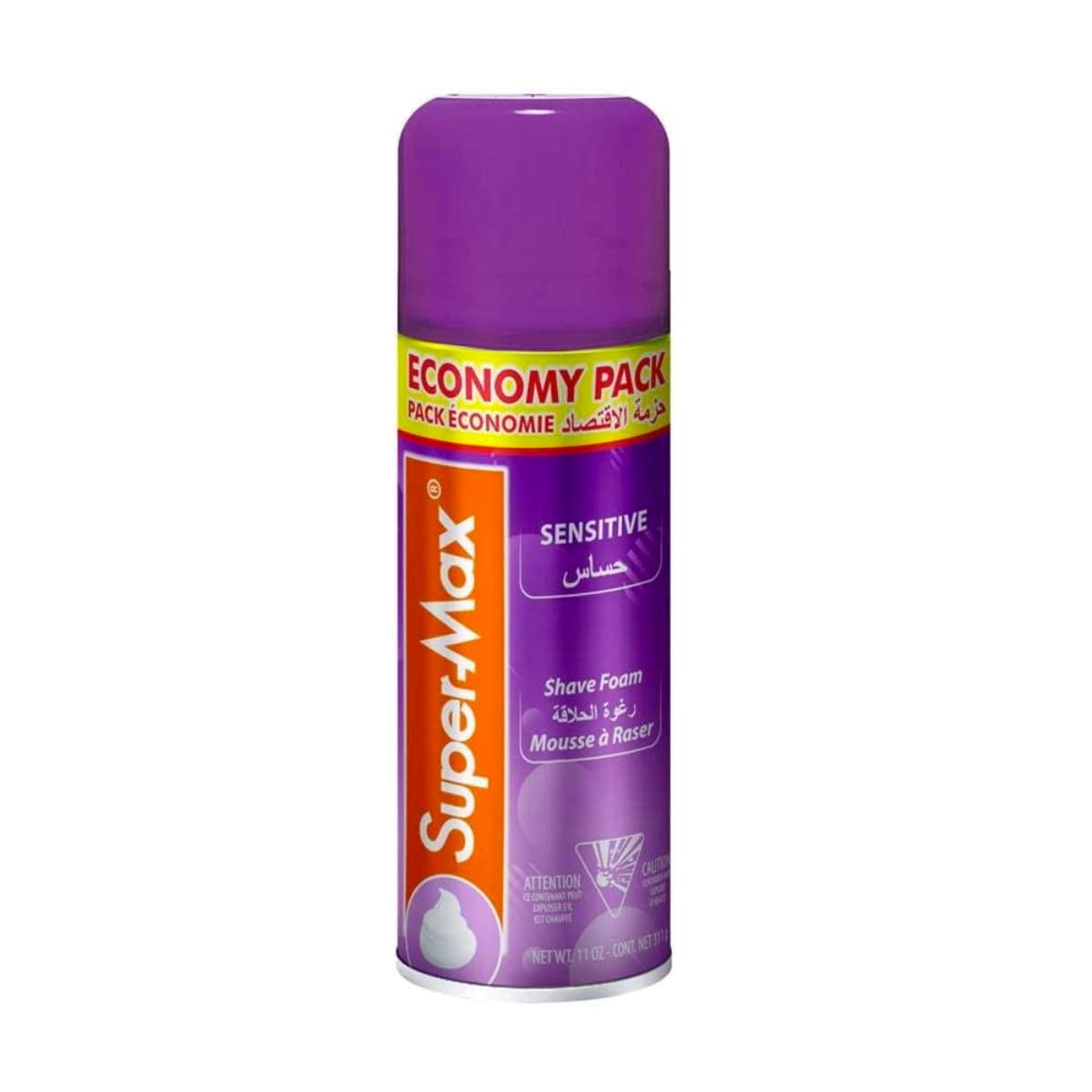 Supermax Sensitive Sensible Shaving Foam 400ml