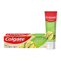 Colgate Fluoride Toothpaste Natural Extracts with Lemon Oil + Refreshing Clean 75ml (100gm)