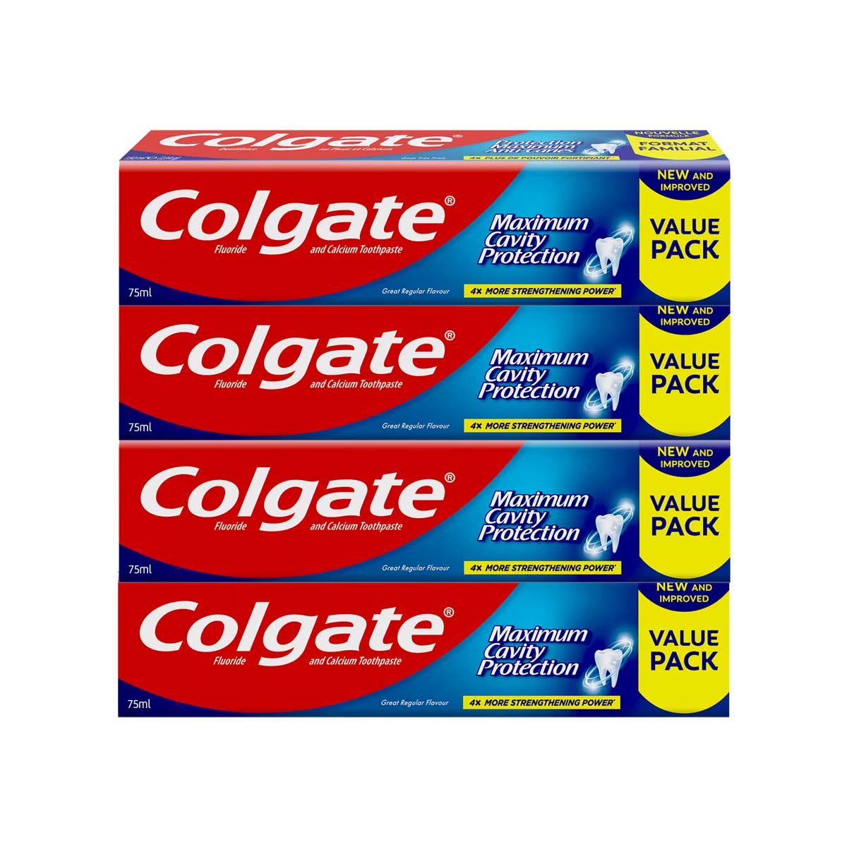 Colgate Maximum Cavity Protection 4x75ml