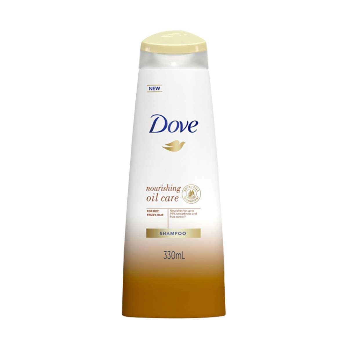 Dove Nourishing Oil Care for Dry, Frizzy Hair Shampoo 330ml